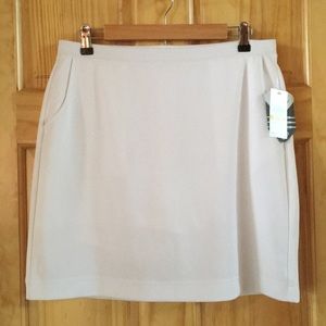 CALLAWAY Golf Tennis Sport Skirt Skort Sz M White